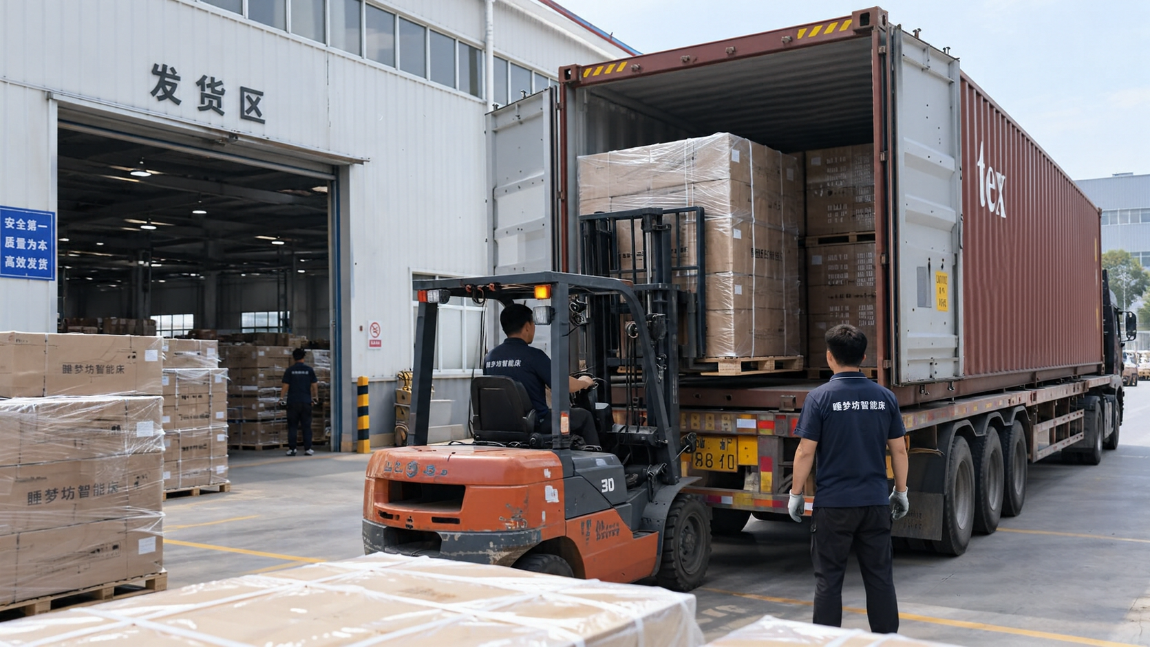 Container loading / 装柜发货