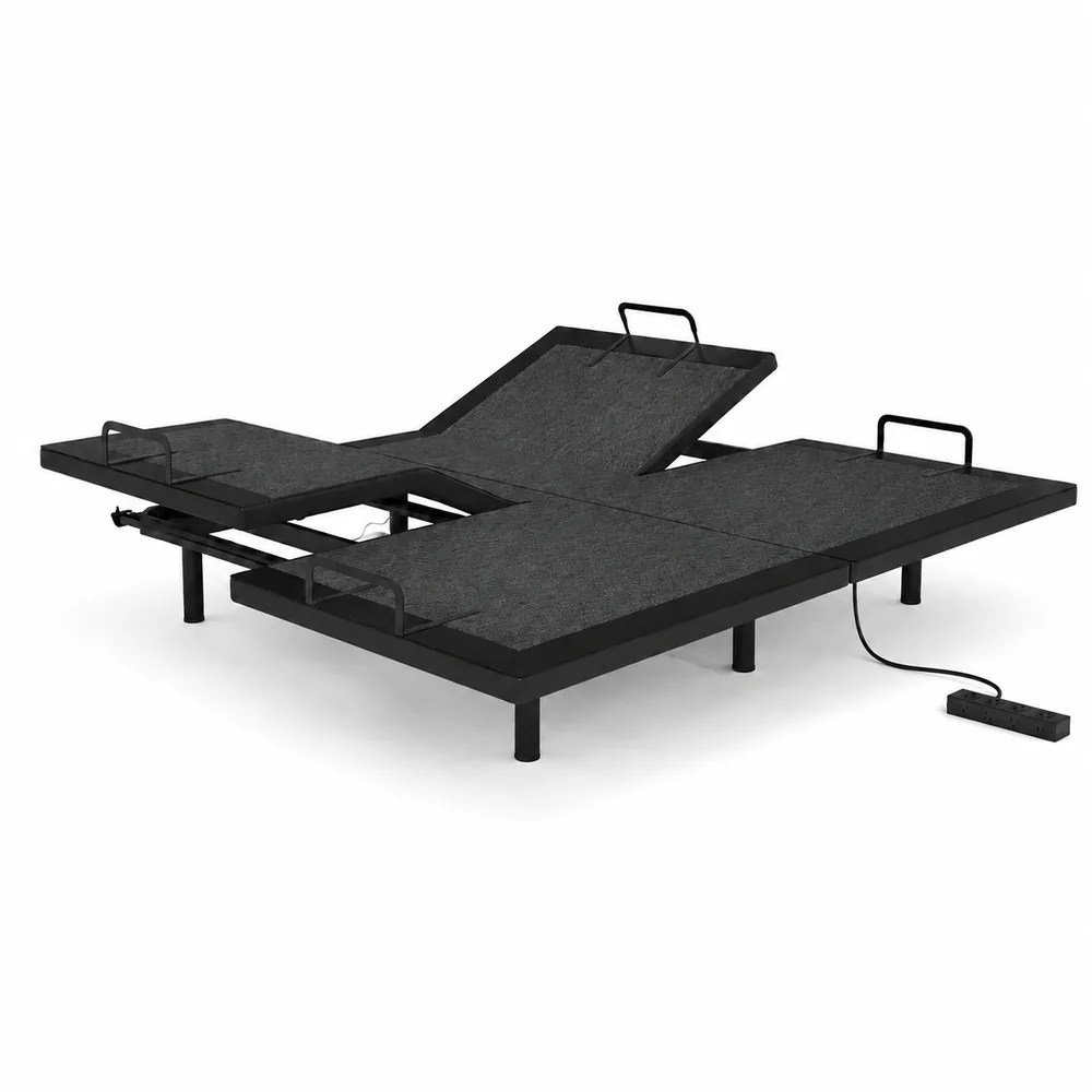 DEPY SIGNATURE SH100 full-split adjustable bed base showing independent movement